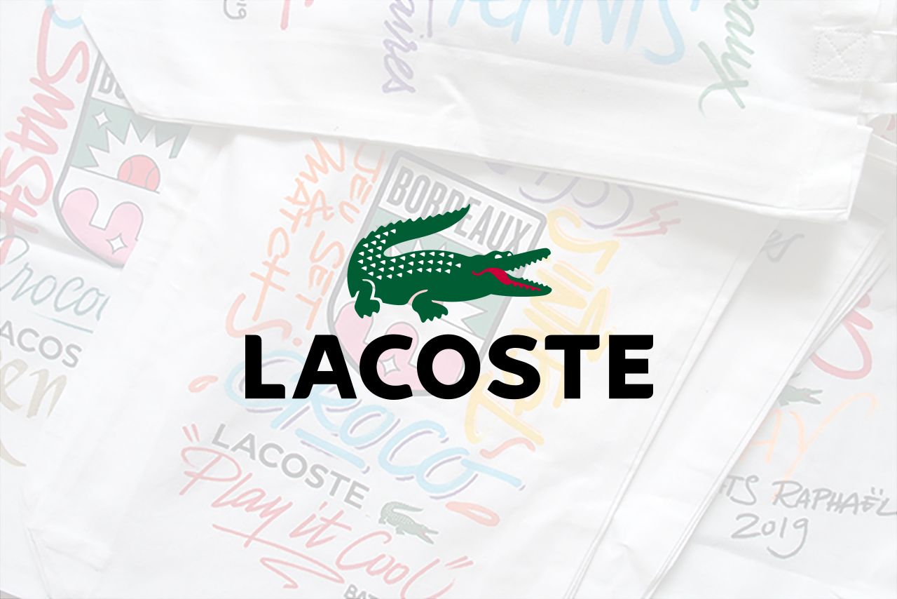 BATS - Lacoste - Calligraphie Live